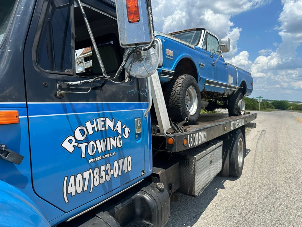 towing and roadside assistance in Winter haven Fl Bartow Fl Lake alfred fl Lake wales Fl